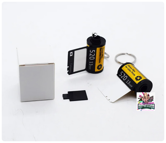 Sublimation Camera Roll Keychain