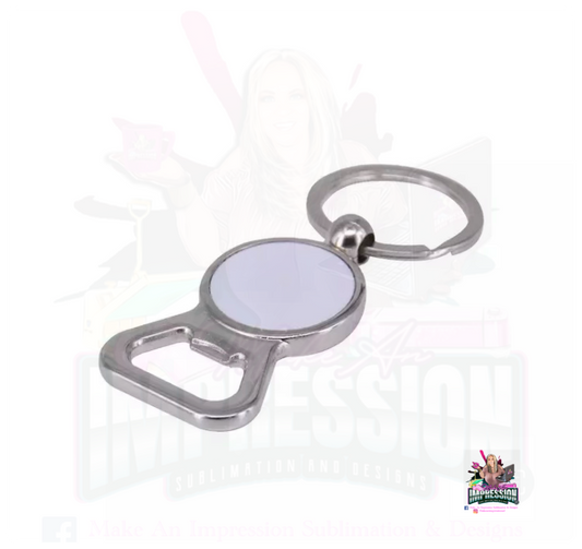 Sublimation Blank Keychain Bottle Opener