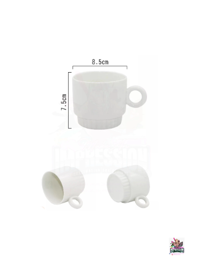 6oz white coffee Mugs for sublimation