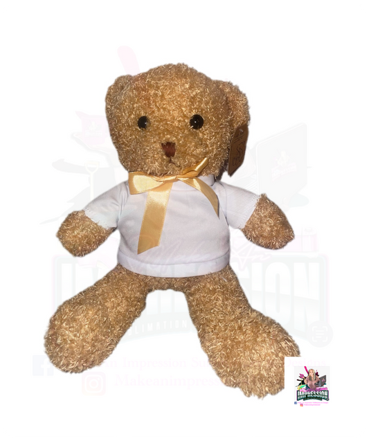 Sublimation Blank Teddy Bear Old Fashion