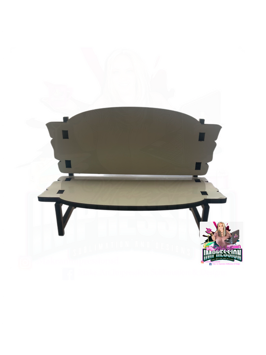 Sublimation Blank Memorial Bench