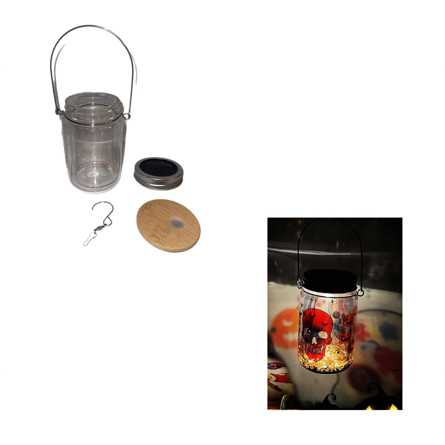 Sublimation Solar Jar